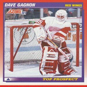 Dave Gagnon - Score '91 Top Prospect Hockey Card